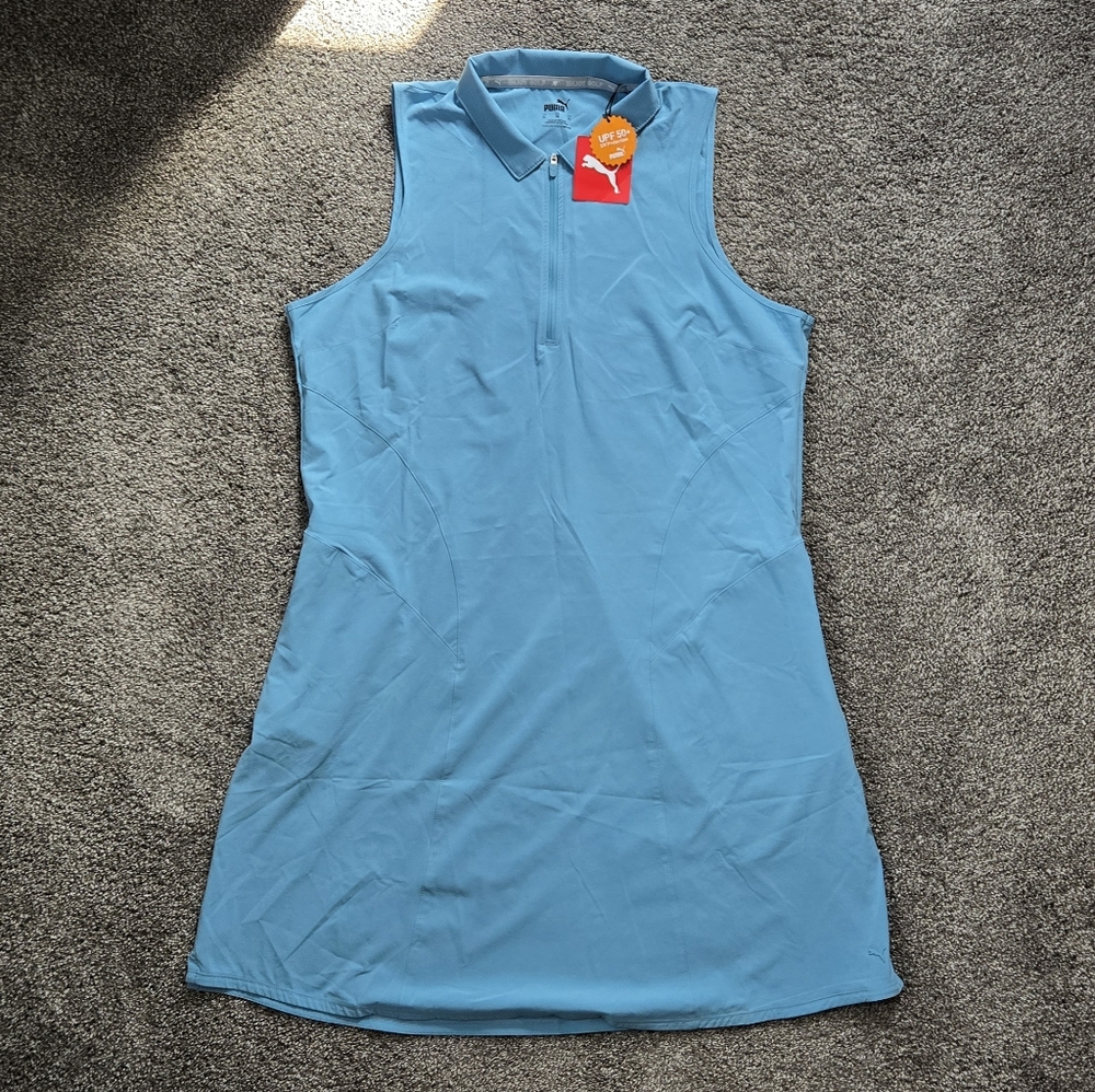 Puma Women's Cruise Golf Dress WITH shorts NEW size XL - Picture 3 of 15